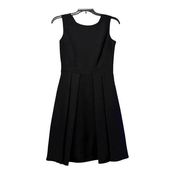 Kate Spade Black Crepe Bow Back Dress - Picture 2 of 10